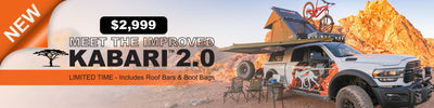 23Zero Kabari 2.0 comes with Roof Bars + Boot Bag for LIMITED TIME!  Feb 21- Mar 21