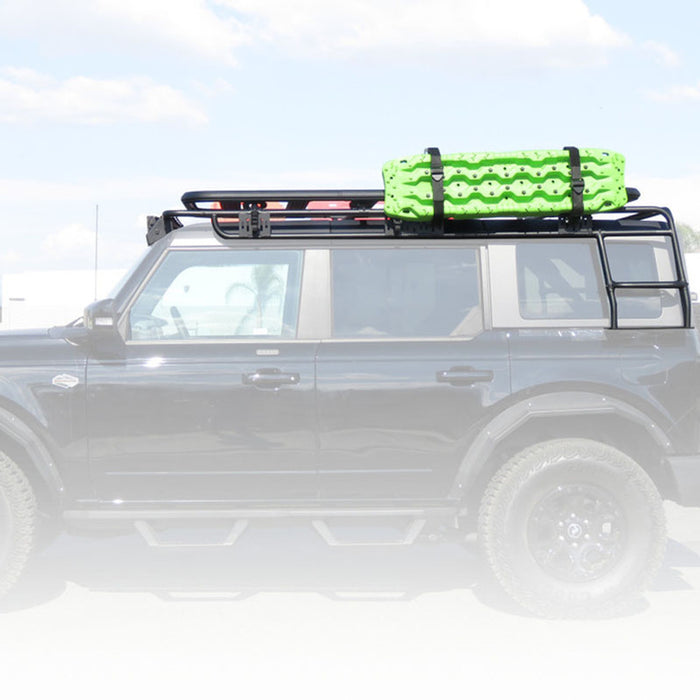 Overland Vehicle Systems King 4WD Roof Rack for 2021+ 4 Door Hard Top Ford Bronco (17040101)