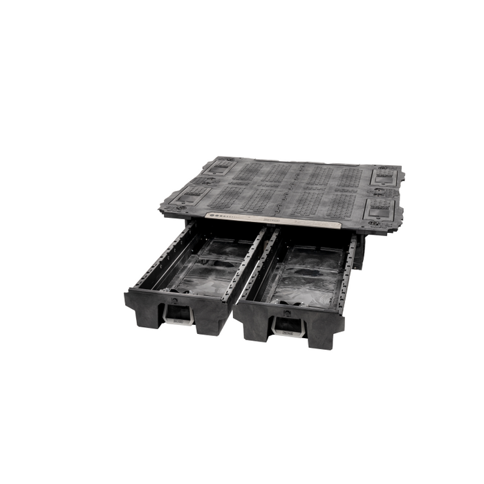 DECKED Ford F250/F350 Super Duty Truck Bed Storage System & Organizer 1999 - 2016 6' 9" Bed Model XS2