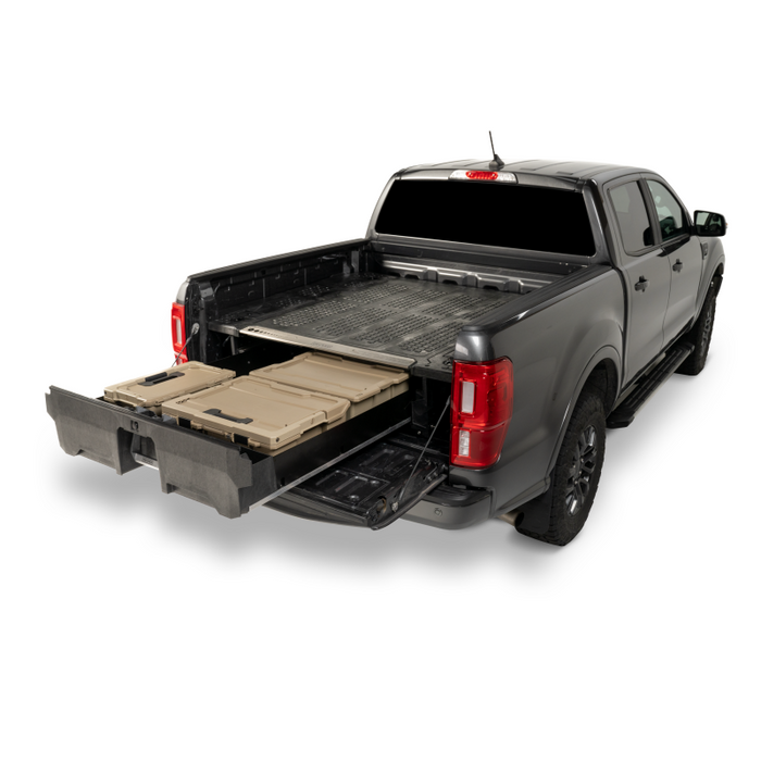 DECKED Ford Ranger Truck Bed Storage System & Organizer 2019 - 2023 5' 0" Bed Model YF3