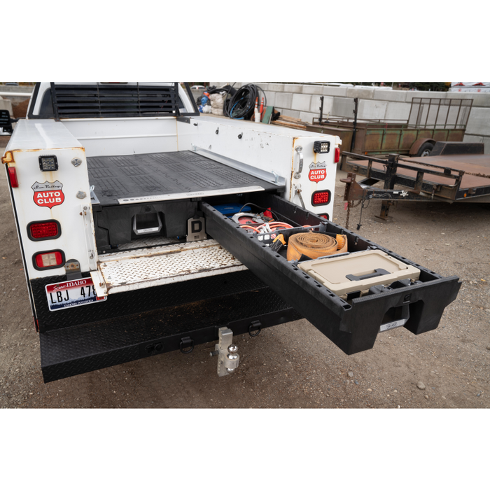 DECKED Service Body 48" - 50" Wide Fully Assembled Truck Bed Storage System & Organizer 2003 - Current 6' 2" Bed Model XSB