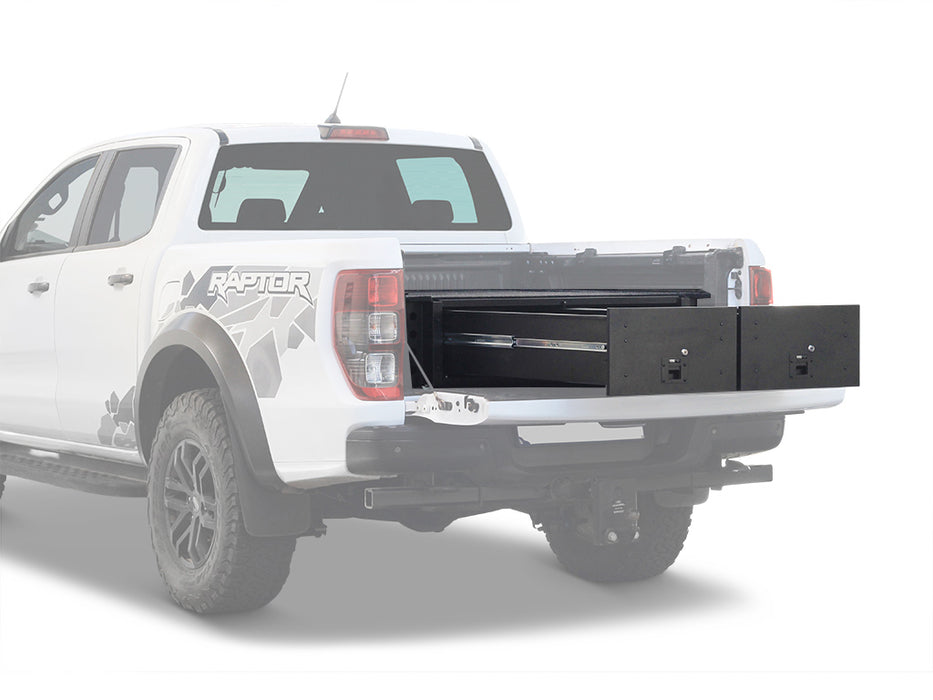 Front Runner Ford Ranger Wildtrak / Raptor (2014-2022) w/Drop-In Bed Liner Drawer Kit