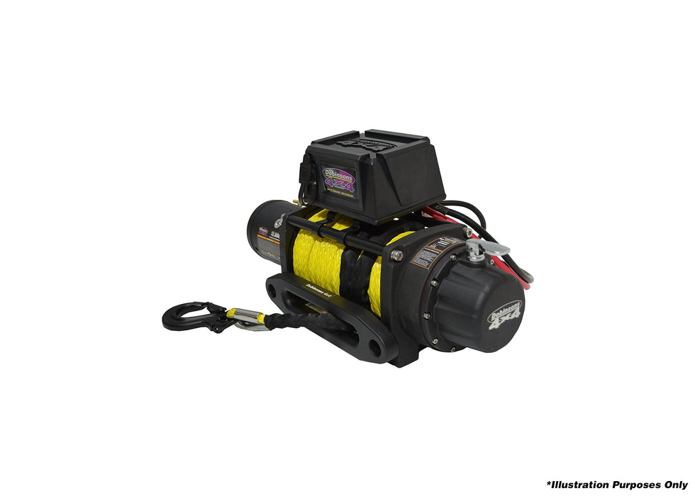 DOBINSONS 12000LB ELECTRIC WINCH WITH SYNTHETIC ROPE - EW80-3815S
