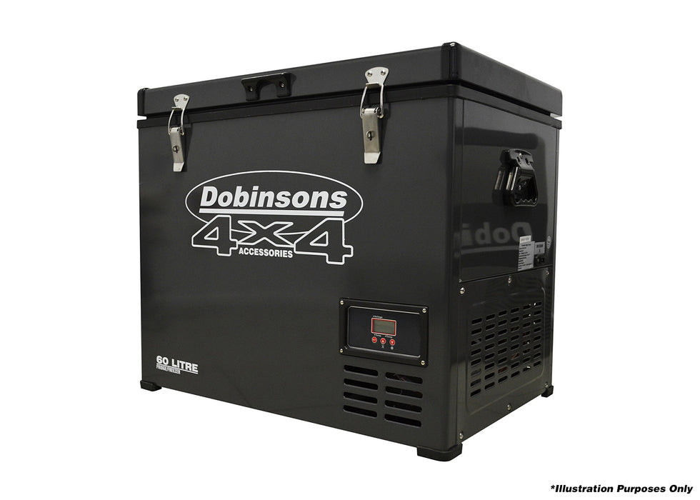 Dobinsons 4x4 80L Dual Zone 12V Portable Fridge Freezer (FF80-3980)