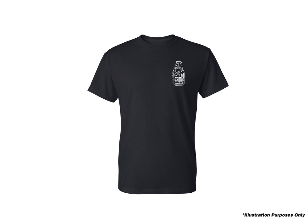 Dobinsons Beers and Backtracks Black / 200 Series Land Cruiser T-Shirt (PG00-2315)