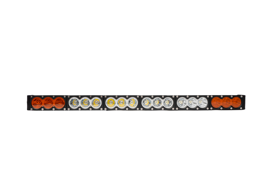 32.5" Amber/White Dual Function LED Bar