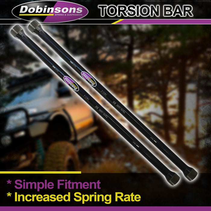 DOBINSONS TORSION BAR (PAIR) - LENGTH 1000MM - TB21-1547